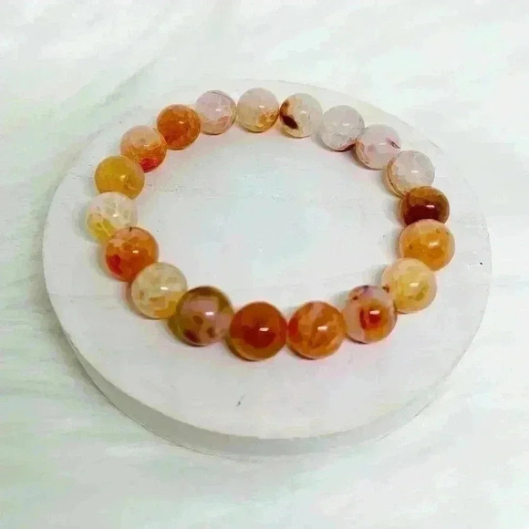 Autumn Crystal Beaded Bracelet - Picture 2 of 5
